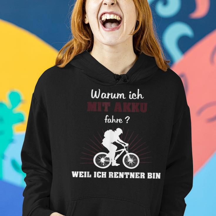 E Bike Rentner Pedelec Fahrrad Elektro Rad Ebike Frauen Hoodie Geschenke für Sie