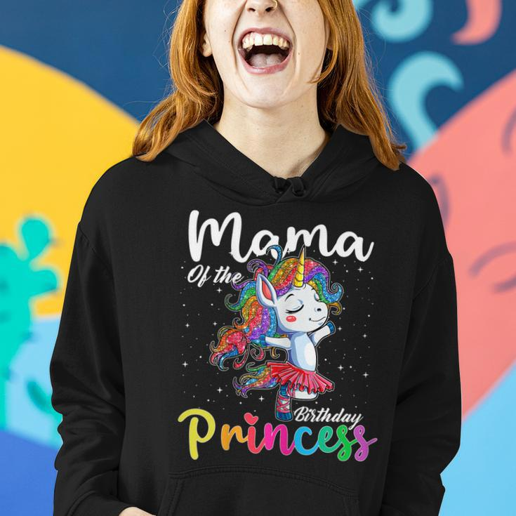 Einhorn Mama Hoodie für Geburtstags Prinzessin Tanz Geschenke für Sie