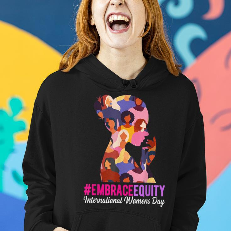 Embrace Equity International Womens Day 2023 V2 Women Hoodie Gifts for Her