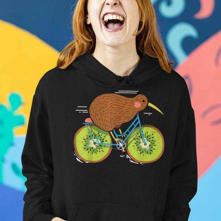 Fahrrad Neuseeland Lustige Kiwi Auf Einem Fahrrad idee Frauen Hoodie Geschenke für Sie