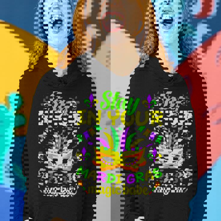 Fat Tuesdays Stay In Your Mardi Gras Magic Babe New Orleans V2 Women Hoodie Gifts for Her