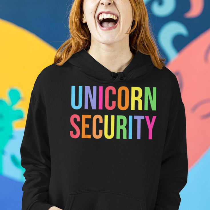 Funny Birthday Girl Gifts Dad Mom Daughter Unicorn Security Women Hoodie Gifts for Her