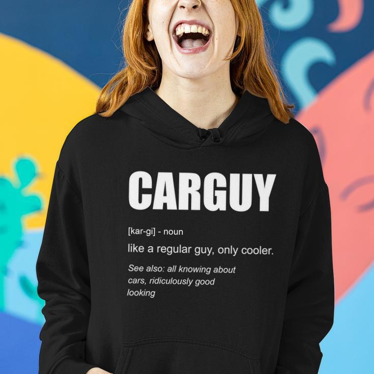 Funny Car Guy Definition Women Hoodie Gifts for Her