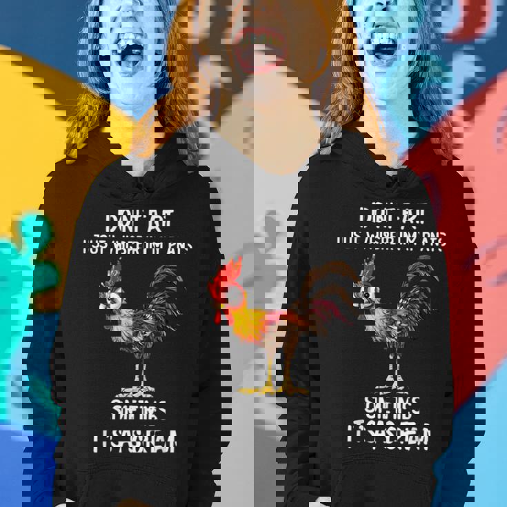 Funny Chicken Fart Gifts Humor I Dont Fart I Whisper In My Women Hoodie Gifts for Her Funny Chicken Fart Gifts Humor I Dont Fart I Whisper In My Women Hoodie Gifts for Her