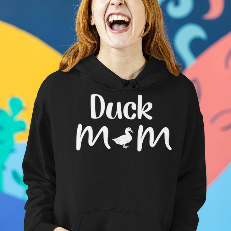Funny Duck Mom Mothers Day Duck Lover Farming Women Hoodie Gifts for Her