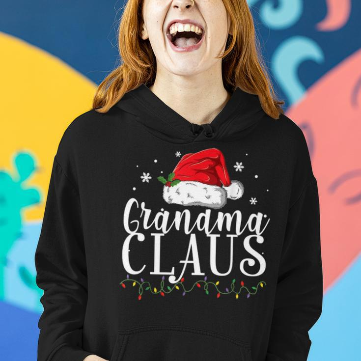 Funny Grandma Claus Christmas Pajamas Santa Gift Women Hoodie Gifts for Her