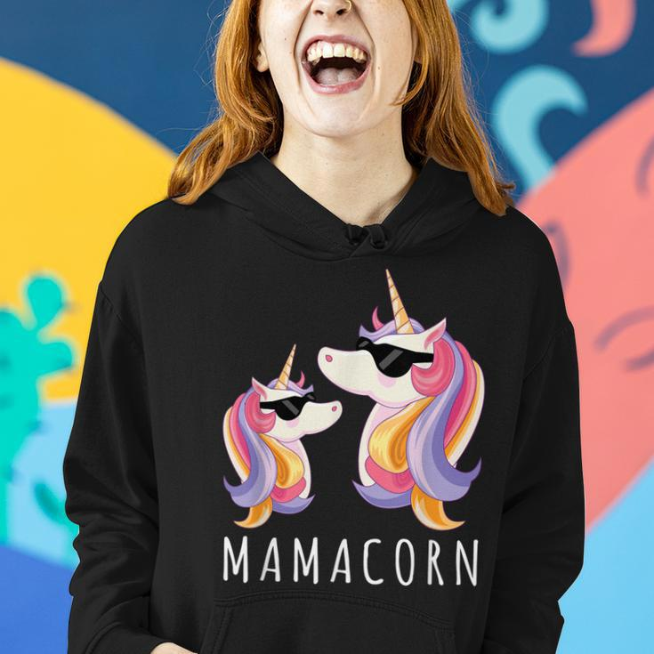 Funny Mamacorn Gift Mama Unicorn Mom And Baby Christmas Women Hoodie Gifts for Her