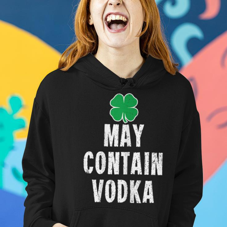 Funny St Patricks Day Shirt Women Men Gift May Contain Vodka Women Hoodie Gifts for Her