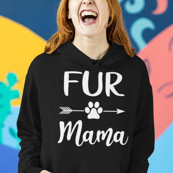 Fur Mama Fur Lover Owner Gifts Dog Mom Women Hoodie Gifts for Her