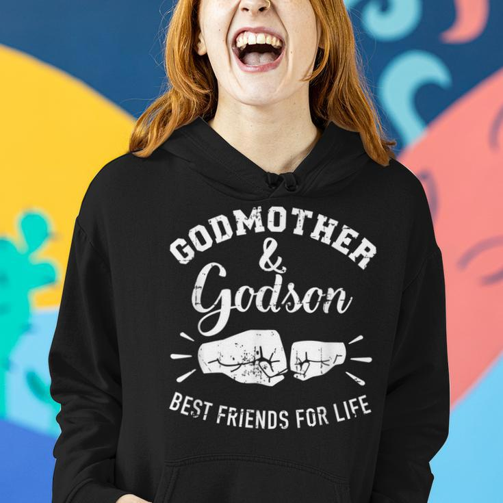 Godmother And Godson Friends For Life Women Hoodie Gifts for Her