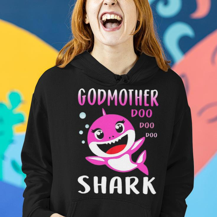 Godmother Shark Doo Doo Christmas Mothers Day Gifts Women Hoodie Gifts for Her