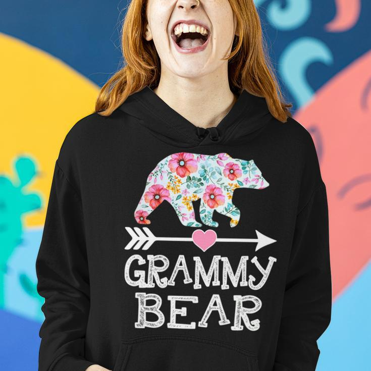 Grammy Bear Floral Family Mothers Day Gifts For Mom Women Hoodie Gifts for Her