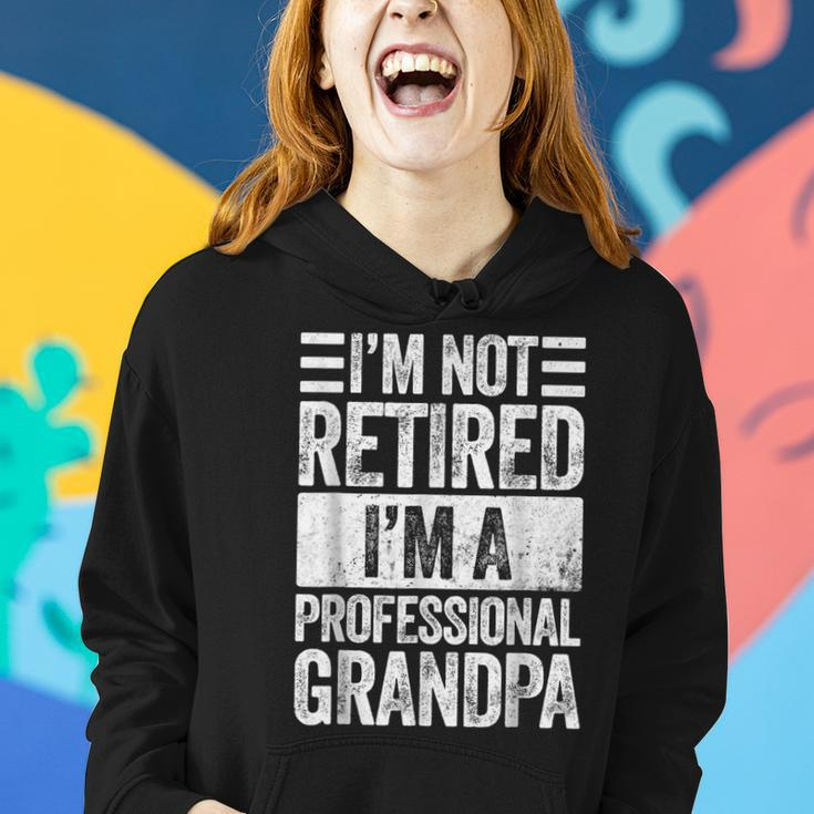 Grandpa For Men Funny Fathers Day Retired Grandpa Women Hoodie Gifts for Her