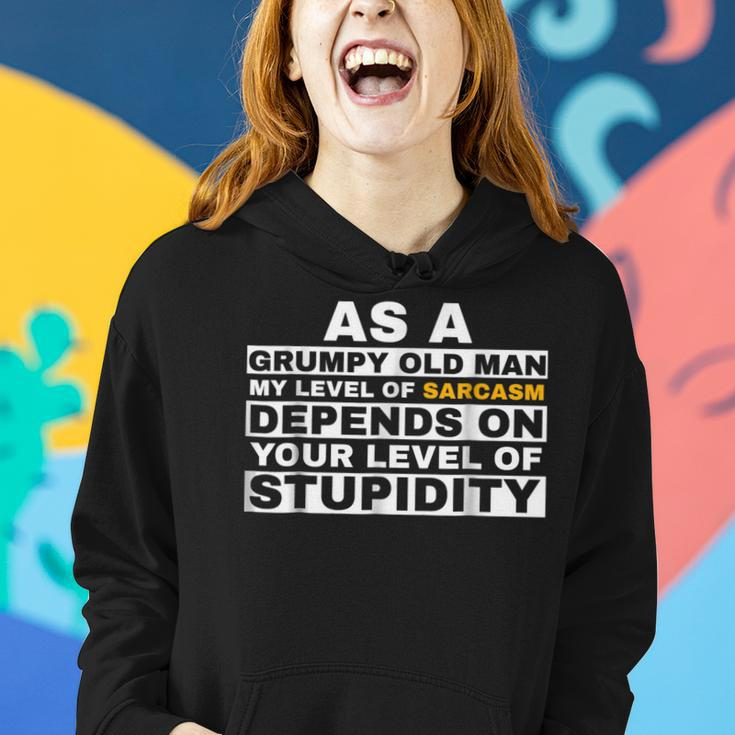 Grumpy Old Man Sarcastic Funny Gift For Mens Women Hoodie Gifts for Her