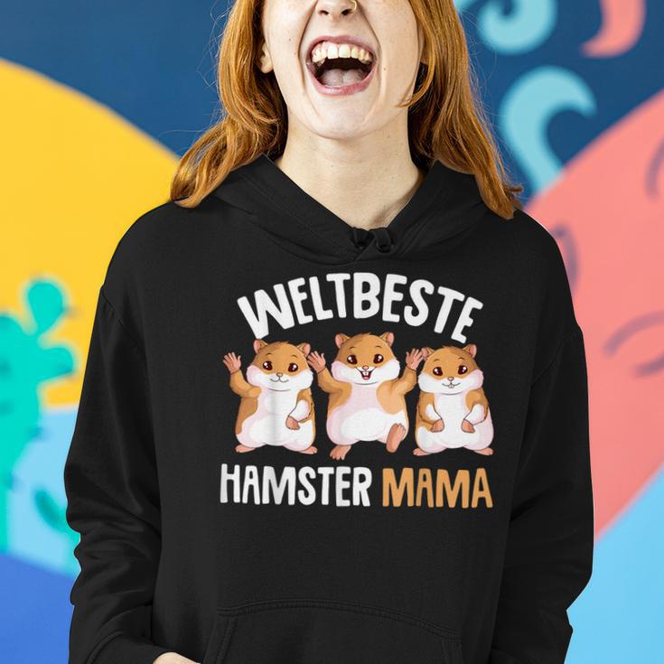 Hamster Mama Goldhamster Damen Mädchen Frauen Hoodie Geschenke für Sie