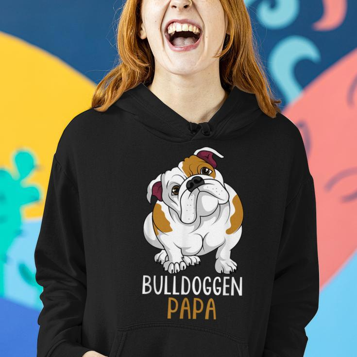 Herren Bulldoggen Papa Hundehalter Englische Bulldogge Frauen Hoodie Geschenke für Sie