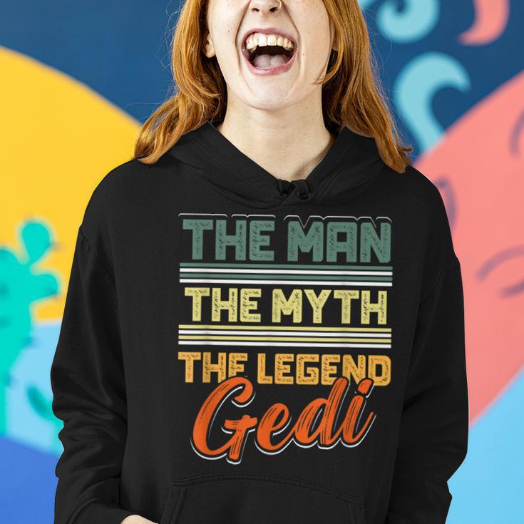 Herren Gedi Die Legende Taufgedi Frauen Hoodie Geschenke für Sie