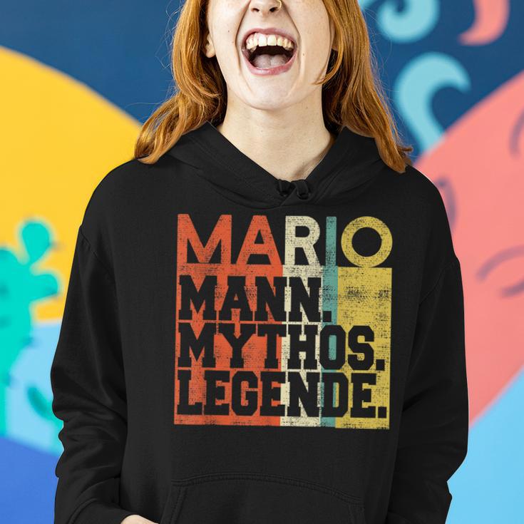 Herren Retro Mario Mann Mythos Legende Geburtstag Geschenk Frauen Hoodie Geschenke für Sie