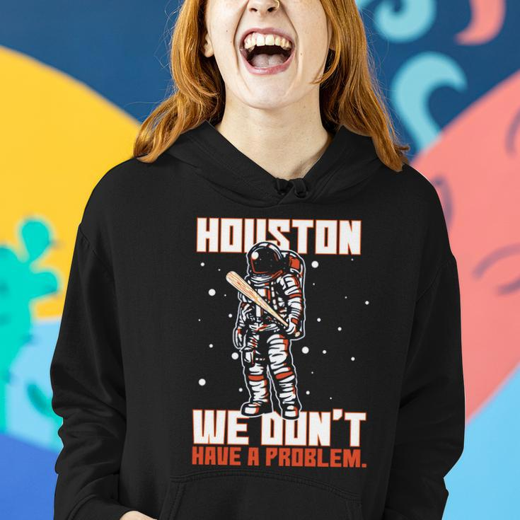 Houston We Dont Have A Problem Astronaut Women Hoodie Gifts for Her