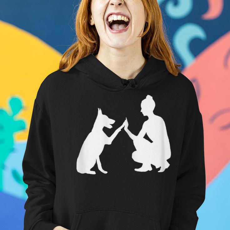 Hund Und Frauchen Beste Freunde Frauen Hoodie Geschenke für Sie