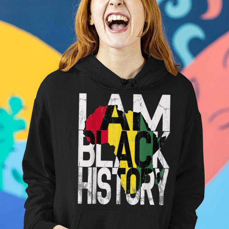 I Am Black History Month African American Pride Celebration V26 Women Hoodie Gifts for Her