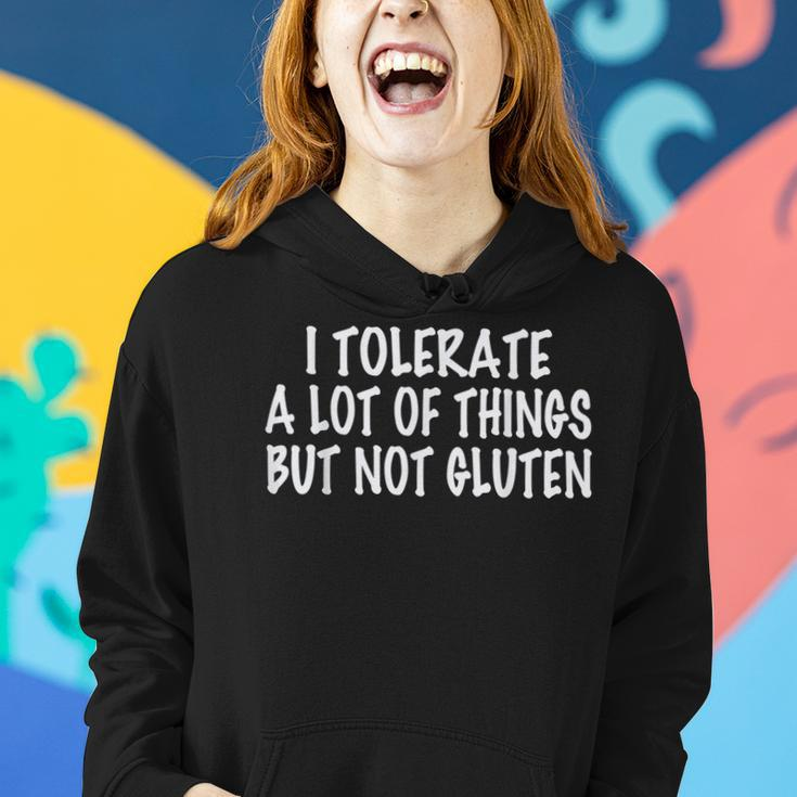 I Tolerate A Lot Of Things But Not Gluten V3 Women Hoodie Gifts for Her