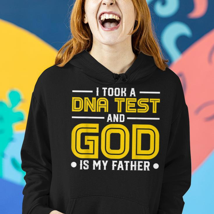 I Took Dna Test And God Is My Father Jesus Christians Women Hoodie Gifts for Her