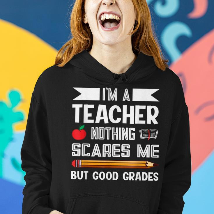 Ich Bin Ein Lehrer Nichts Erschrickt Mich Lehre Frauen Hoodie Geschenke für Sie