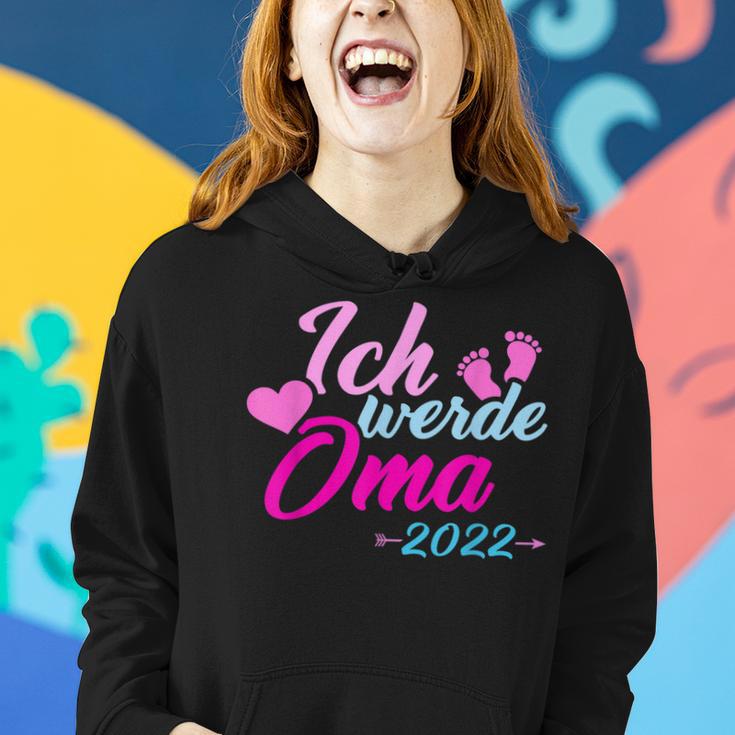 Ich Werde Oma 2022 Schwangerschaft Verkünden Frauen Hoodie Geschenke für Sie