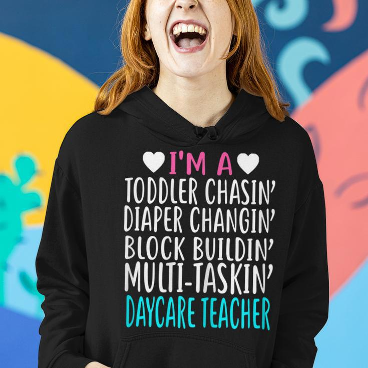 Im A Daycare Teacher Childcare Worker Gift Shirt Women Hoodie Gifts for Her