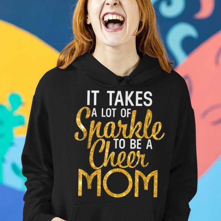 It Takes A Lot Of Sparkle To Be A Cheer Mom Women Hoodie Gifts for Her
