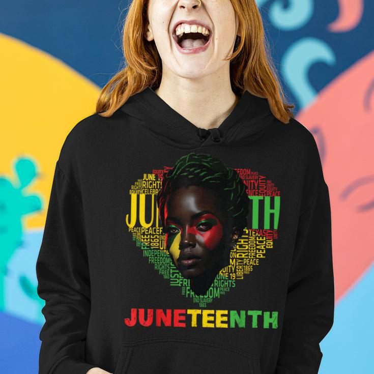 Junenth Celebrating Black Freedom 1865 Black Womens Women Hoodie Gifts for Her