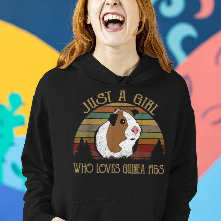 Just A Girl Who Loves Guinea Pig Mom Clothes For Women Women Hoodie Gifts for Her