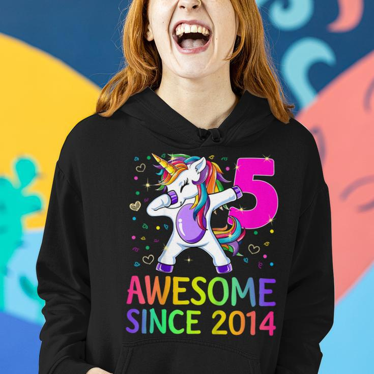 Kids 5 Years Old 5Th Birthday Unicorn Shirt Girl Daughter Gift Pa V3 Women Hoodie Gifts for Her