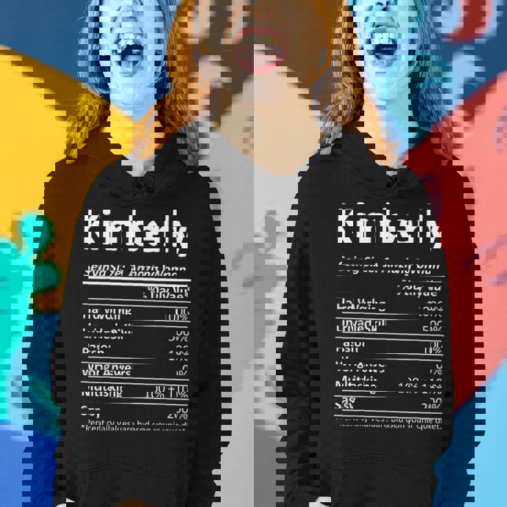 Kimberly Nutrition Personalized Name Funny Christmas Gift Women Hoodie Gifts for Her