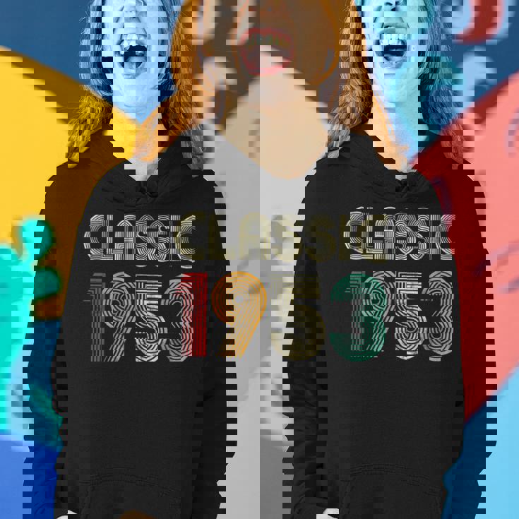 Klassisch 1953 Vintage 70 Geburtstag Geschenk Classic Frauen Hoodie Geschenke für Sie