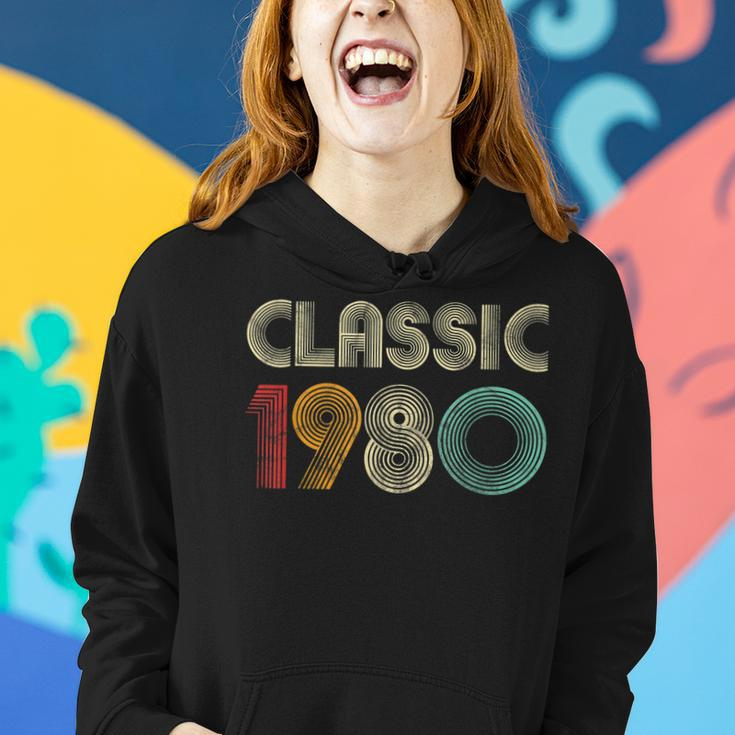 Klassisch 1980 Vintage 43 Geburtstag Geschenk Classic Frauen Hoodie Geschenke für Sie