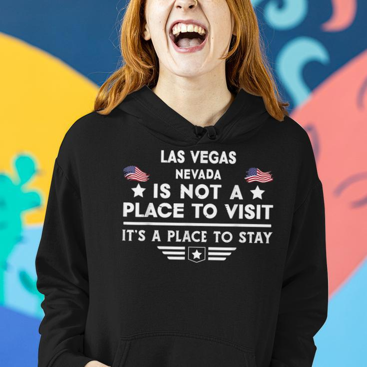 Las Vegas Nevada Ort Zum Besuchen Bleiben Usa City Frauen Hoodie Geschenke für Sie