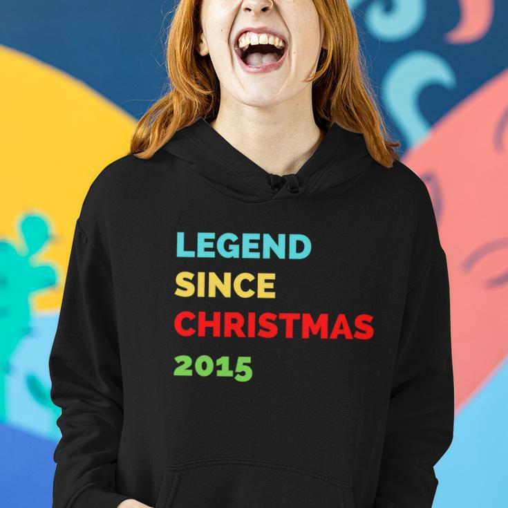 Legend Since Christmas 2015 Funny Quote Birthday Women Hoodie Gifts for Her
