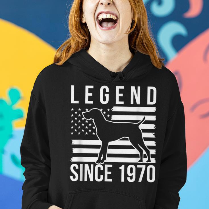 Legende Seit 1970 Deutscher Kurzhaarzeiger Jagdhund Frauen Hoodie Geschenke für Sie