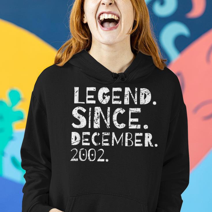 Legende Seit Dezember 2002 Geburtstagsfeier Männer Frauen Frauen Hoodie Geschenke für Sie