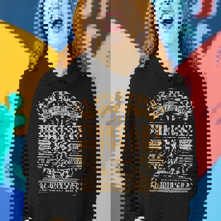 Legenden Februar 1968 - 55. Geburtstag Mann Hoodie, Jahrgang 1968 Geschenke für Sie