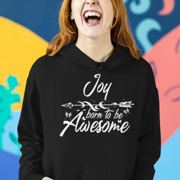 Lustiges Joy Name Hoodie für Frauen, Personalisierte Geburtstagsidee Geschenke für Sie