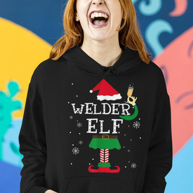 Lustiges Weihnachtskostüm Für Die Ganze Familie Welder Elf Frauen Hoodie Geschenke für Sie
