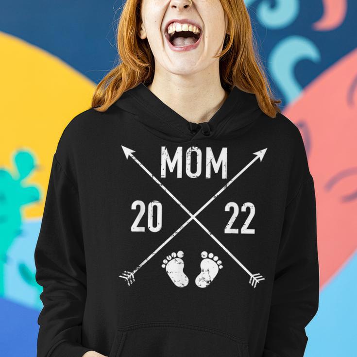 Mama 2022 Hipster Zukünftige Mutter Frauen Hoodie Geschenke für Sie