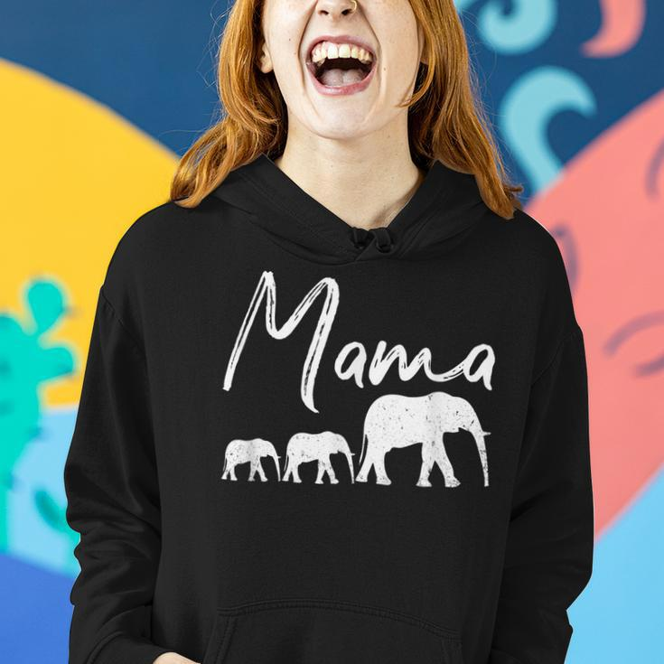 Mama Elephant Mothers Day Christmas Mommy Mom Best  Women Hoodie Gifts for Her