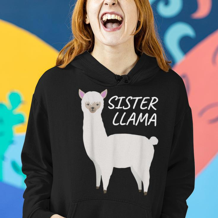 Matching Family Llama Gift Sister Llama For Sis Women Hoodie Gifts for Her
