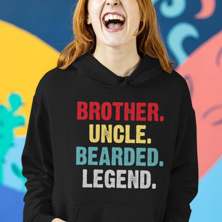 Mens Bearded Brother Uncle Beard Legend Vintage Retro Shirt Funny Funcle Women Hoodie Gifts for Her