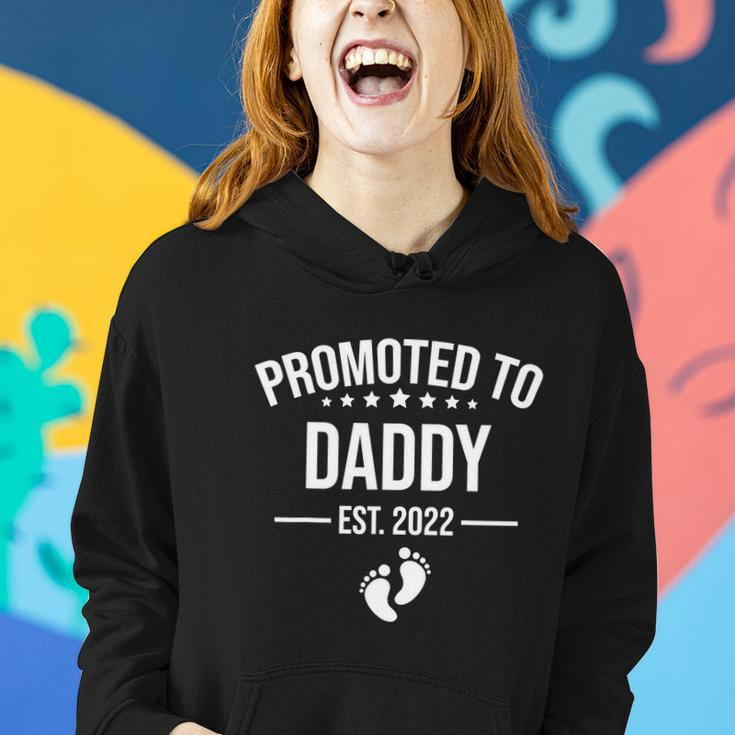Mens Funny 1St Time Dad Est 2022 New First Fathers Hood Day Cool Gift V2 Women Hoodie Gifts for Her