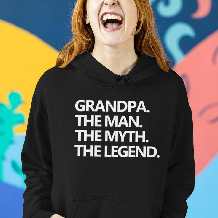 Mens Grandpa The Man The Myth The Legend Fathers Day Men Tshirt Women Hoodie Gifts for Her